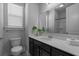 Bathroom with a single vanity and toilet at 1011 Swamp Harrier Ave, Ravenel, SC 29470