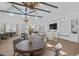 Elegant clubhouse interior with high ceilings and comfortable furniture at 1011 Swamp Harrier Ave, Ravenel, SC 29470