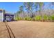 Large backyard with privacy fence at 1040 Wading Point Blvd, Huger, SC 29450