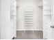 Large walk-in closet with ample shelving and hanging space at 1040 Wading Point Blvd, Huger, SC 29450