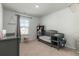 bedroom with crib, window, and neutral color scheme at 135 Sunray Ln, Summerville, SC 29486