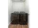 Laundry room with dark-colored washer and dryer at 135 Sunray Ln, Summerville, SC 29486