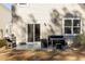 Private patio with grill and seating area at 135 Sunray Ln, Summerville, SC 29486
