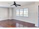 Living room with hardwood floors and windows at 202 Briarwood St, Walterboro, SC 29488