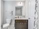 Clean bathroom with vanity, toilet and shower/tub combo at 240 Godwit Dr, Summerville, SC 29486