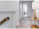 Upstairs hallway with carpet and neutral wall colors at 240 Godwit Dr, Summerville, SC 29486