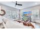 Spacious living room with comfortable seating and a large TV at 240 Godwit Dr, Summerville, SC 29486