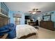 Bright bedroom with a comfortable bed and plenty of space at 3001 Parkwest Boulevard, Mount Pleasant, SC 29466