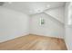 Bedroom with wood floors and natural light from a window at 362 6Th Ave, Mount Pleasant, SC 29464