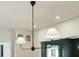 Two-light kitchen island pendant with white shades at 362 6Th Ave, Mount Pleasant, SC 29464