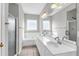 Double vanity bathroom with soaking tub and shower at 363 Clayton Dr, Charleston, SC 29414