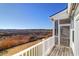 Deck overlooking marsh with white railing and water views at 363 Clayton Dr, Charleston, SC 29414