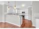 Modern kitchen with white cabinets, stainless steel appliances and breakfast bar at 363 Clayton Dr, Charleston, SC 29414
