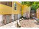 Outdoor shower, storage, and a path in the backyard at 420 E Erie Ave, Folly Beach, SC 29439