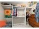 Well-organized closet with ample hanging space and shelving at 420 E Erie Ave, Folly Beach, SC 29439