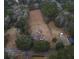 Aerial view of property with additional acreage at 488 Society Rd, McClellanville, SC 29458