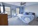 Large bedroom with king-size bed and plenty of natural light at 611 Resinwood Rd, Moncks Corner, SC 29461