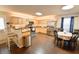 Kitchen with stainless steel appliances and light wood cabinets at 611 Resinwood Rd, Moncks Corner, SC 29461