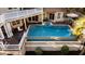 Luxury pool and spa with expansive deck at 6124 Rudder Ln, Awendaw, SC 29429