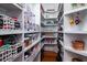 Well-organized pantry with ample shelving for storage at 6124 Rudder Ln, Awendaw, SC 29429