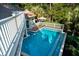 Elevated view of refreshing pool and deck at 6124 Rudder Ln, Awendaw, SC 29429