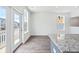 Bright kitchen with access to deck and modern finishes at 803 Recess Pointe Dr # 54, Moncks Corner, SC 29461