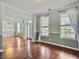 Living room with hardwood floors and neutral walls at 173 Hainsworth Dr, North Charleston, SC 29418