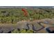 Aerial view of house and property, showing location near the water at 2942 Seabrook Island Rd, Seabrook Island, SC 29455