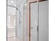 Modern bathroom with glass shower, tile flooring, and a separate tub at 2942 Seabrook Island Rd, Seabrook Island, SC 29455