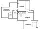 Basement floor plan with garage and storage areas at 2942 Seabrook Island Rd, Seabrook Island, SC 29455