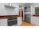 Stainless steel appliances and copper countertops in this kitchen at 2942 Seabrook Island Rd, Seabrook Island, SC 29455
