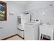 Convenient laundry room with washer, dryer and sink at 2942 Seabrook Island Rd, Seabrook Island, SC 29455