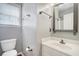 Bathroom features a vanity, toilet, and shower at 307 Pimpernel St, Summerville, SC 29483