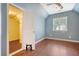 Bright bedroom with hardwood floors and a large closet at 307 Pimpernel St, Summerville, SC 29483