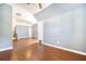 Spacious bonus room with hardwood floors and sloped ceilings at 307 Pimpernel St, Summerville, SC 29483