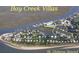 Aerial view showcasing Bay Creek Villas location by the water at 3701 Dock Site Rd # 205, Edisto Beach, SC 29438