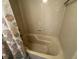 Bathroom with a bathtub and shower at 3701 Dock Site Rd # 205, Edisto Beach, SC 29438