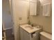 Clean bathroom with sink, vanity, and medicine cabinet at 3701 Dock Site Rd # 205, Edisto Beach, SC 29438