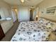 Spacious bedroom with access to a shared bathroom at 3701 Dock Site Rd # 205, Edisto Beach, SC 29438