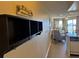 Inviting entryway with built-in shelving and coat hooks at 3701 Dock Site Rd # 205, Edisto Beach, SC 29438
