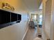 Inviting entryway with coat rack and view of living area at 3701 Dock Site Rd # 205, Edisto Beach, SC 29438