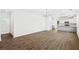 Open dining area with hardwood floors and modern chandelier at 428 Grove End Rd, Moncks Corner, SC 29461