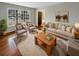 Spacious living room with hardwood floors and comfortable seating at 105 Gambels Ln, Summerville, SC 29485