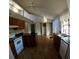 Kitchen boasts granite countertops and ample cabinet space at 111 Downing Ct, Goose Creek, SC 29445