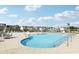 Resort-style community pool with plenty of seating at 1617 Bowsprit Ct, Mount Pleasant, SC 29466