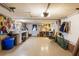 Well-organized basement workshop with ample storage at 1915 Marsh Oak Ln, Seabrook Island, SC 29455