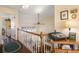 Spacious hallway with hardwood floors and access to other rooms at 1915 Marsh Oak Ln, Seabrook Island, SC 29455