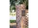 Brick entrance sign for community at 2038 Ironstone Aly # 17, Charleston, SC 29407