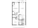 Two-bedroom floor plan showing 909 sq ft at 2262 Folly Rd # 2-K, Charleston, SC 29412