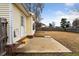 Backyard patio and exterior access to home at 232 Mallory Dr, Charleston, SC 29414